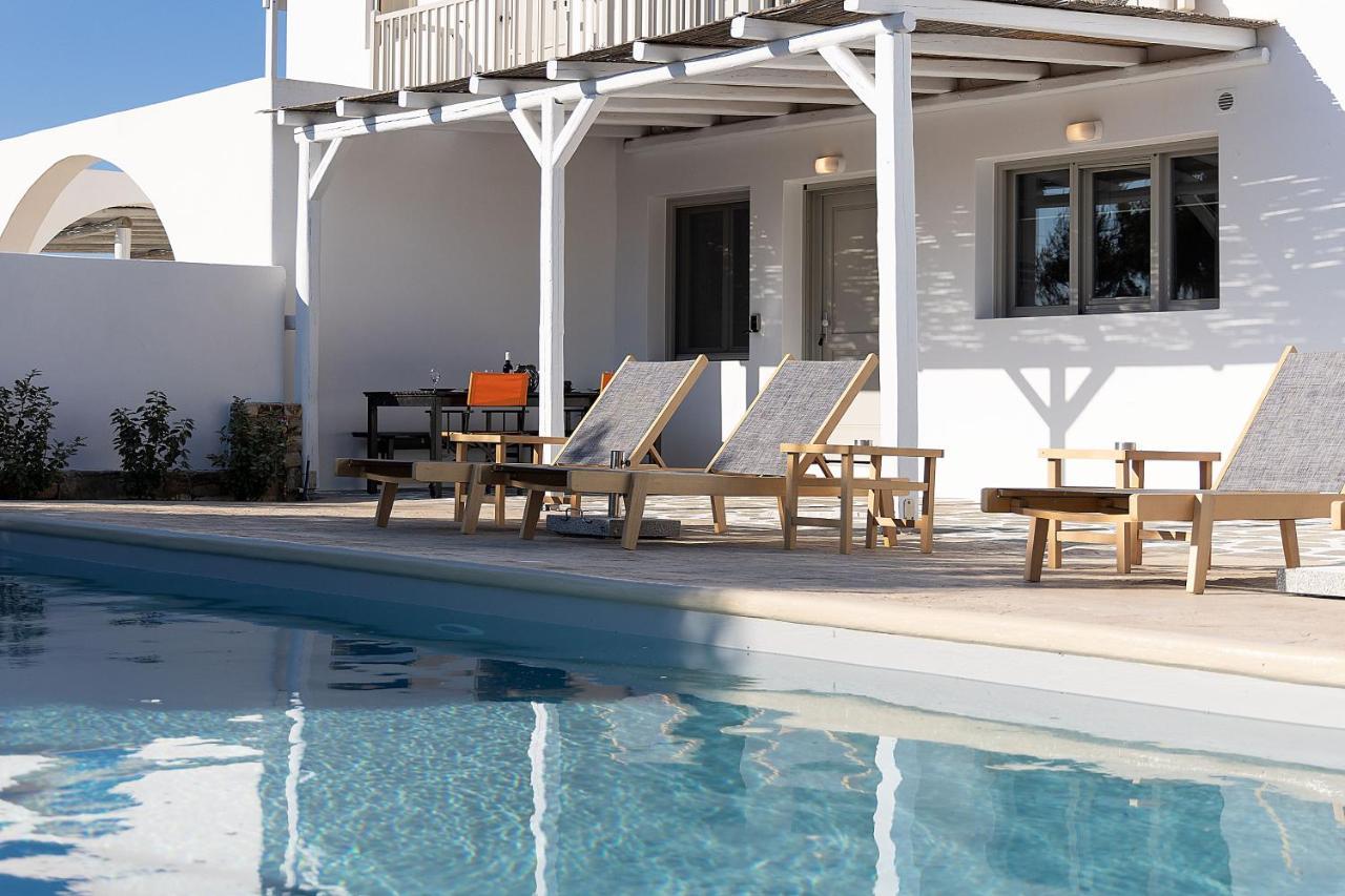 White Pearl Villa Naxos With Private Swimming Pool Naxos City Exterior photo