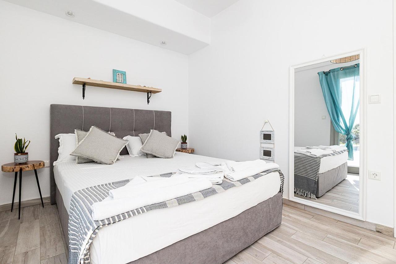 White Pearl Villa Naxos With Private Swimming Pool Naxos City Exterior photo