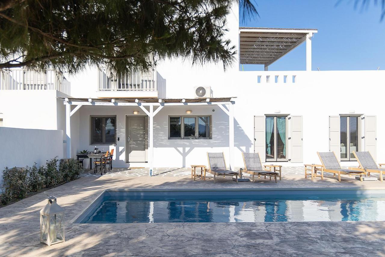 White Pearl Villa Naxos With Private Swimming Pool Naxos City Exterior photo